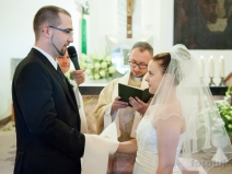 Ślub w kościele na Mariankach