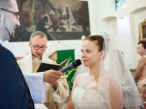 Ślub w kościele na Mariankach