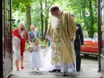 Ceremonia ślubna kościelna w Czersku