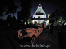 Ceremonia zaślubin w kościele w miejscowości Jazgarzew